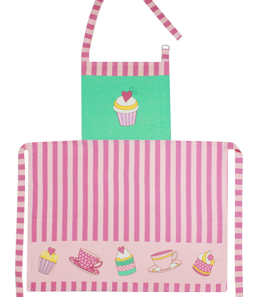 Cup Cake Apron (29*33 Inches) 1 Pc